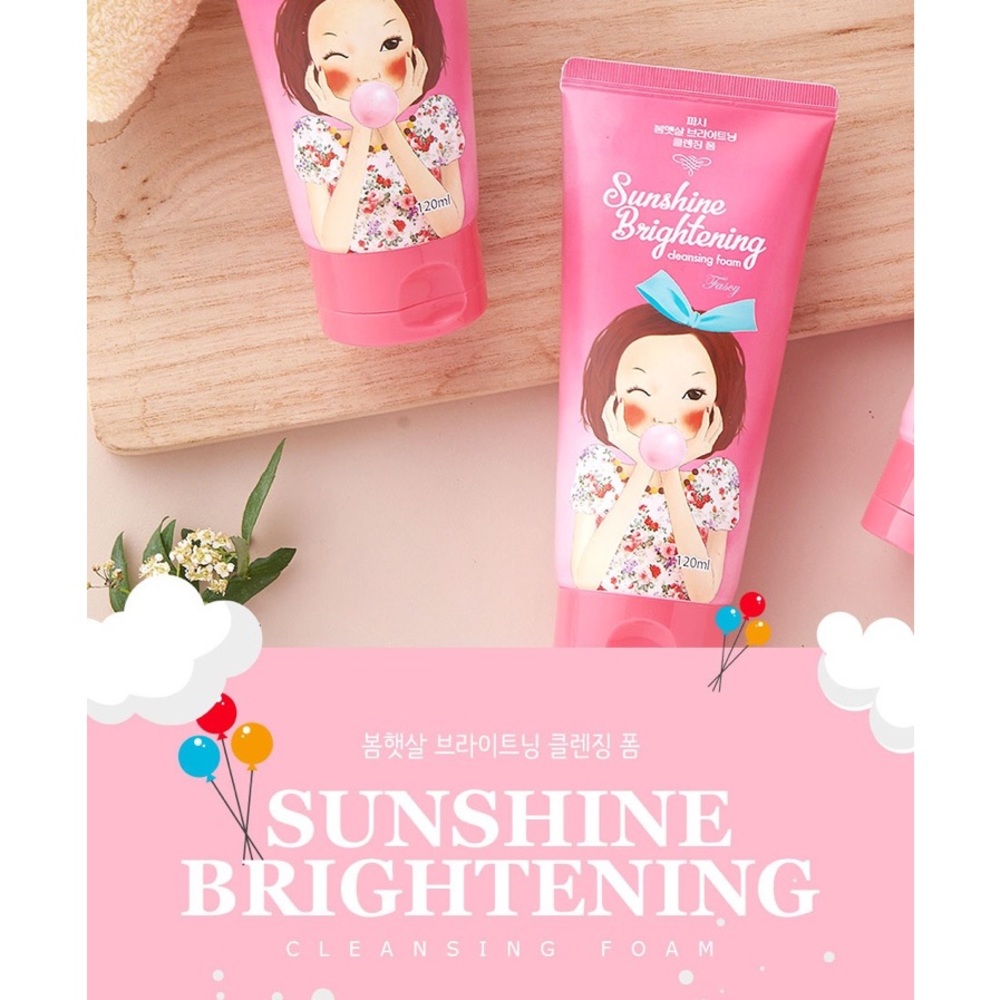 Sunshine Brightening Cleansing Foam (High-end Korean Facial) 120 ml FASCY